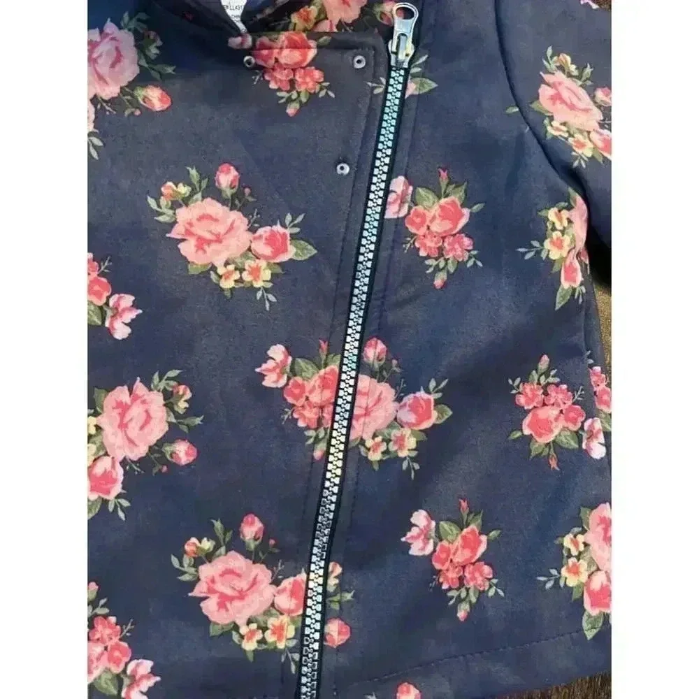 Little Lass | toddler girl moto-style jacket. Size: 3T.
